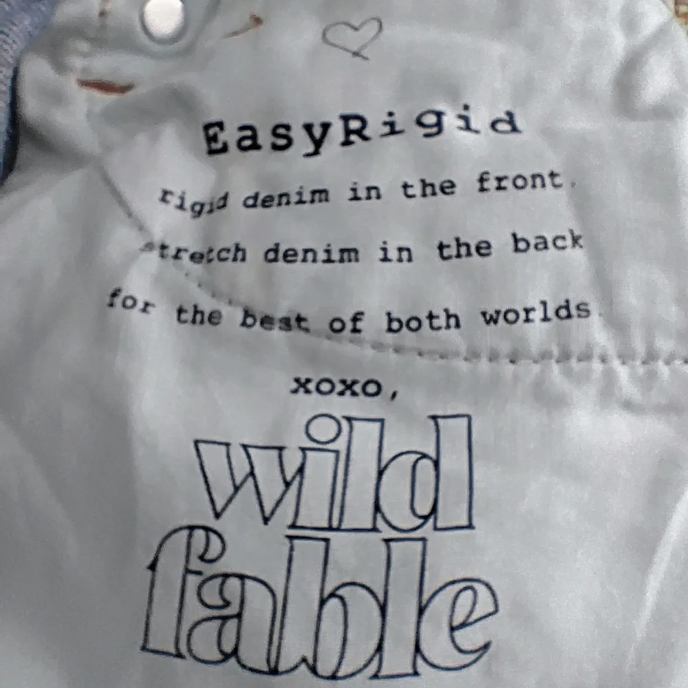 Wild Fable Distressed Denim Straight Leg Jeans Sz 6